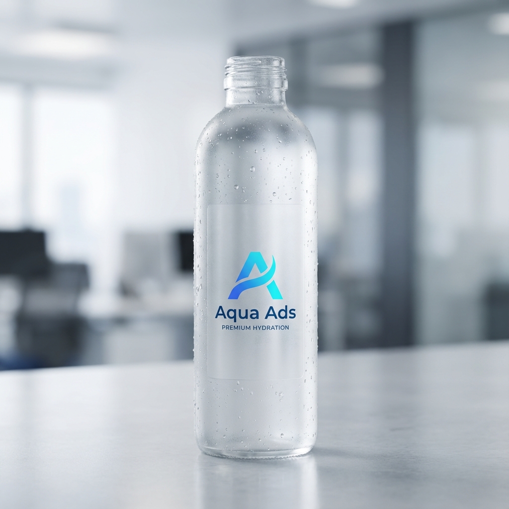 Aqua Ads Custom Bottle